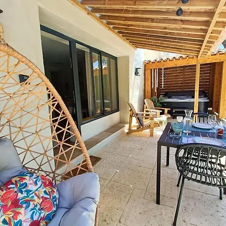 *la Mariposa* Jacuzzi . Terrasse. Parking Apartmán Portel-des-Corbieres
